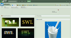 Desktop Screenshot of halimpeter.deviantart.com