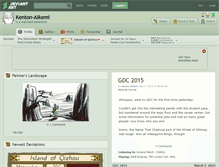 Tablet Screenshot of kenton-alkemi.deviantart.com