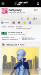 Mobile Screenshot of darbylucy.deviantart.com