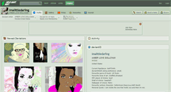 Desktop Screenshot of imalittledarling.deviantart.com