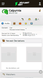 Mobile Screenshot of calpyrnia.deviantart.com