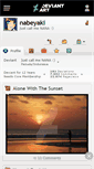 Mobile Screenshot of nabeyaki.deviantart.com
