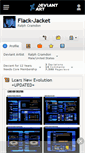 Mobile Screenshot of flack-jacket.deviantart.com