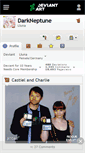 Mobile Screenshot of darkneptune.deviantart.com
