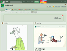 Tablet Screenshot of hellofriend.deviantart.com