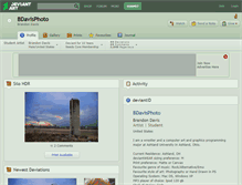 Tablet Screenshot of bdavisphoto.deviantart.com