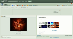 Desktop Screenshot of ezimir.deviantart.com