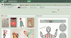 Desktop Screenshot of nerdy-person.deviantart.com