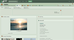 Desktop Screenshot of mazinn.deviantart.com