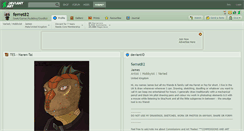 Desktop Screenshot of ferret82.deviantart.com