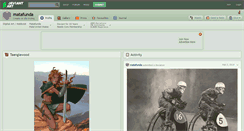 Desktop Screenshot of matafunda.deviantart.com