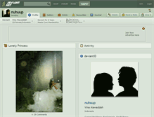 Tablet Screenshot of nuhuup.deviantart.com