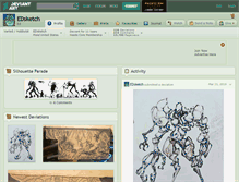 Tablet Screenshot of edsketch.deviantart.com