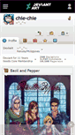 Mobile Screenshot of chie-chie.deviantart.com