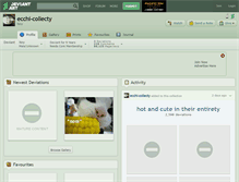 Tablet Screenshot of ecchi-collecty.deviantart.com