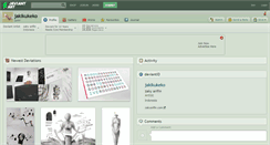 Desktop Screenshot of jakikukeko.deviantart.com