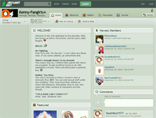 Tablet Screenshot of kenny-fangirls.deviantart.com