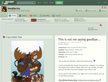 Tablet Screenshot of meddlerinc.deviantart.com