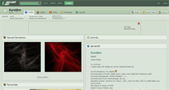 Desktop Screenshot of kuroijkm.deviantart.com