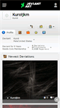 Mobile Screenshot of kuroijkm.deviantart.com