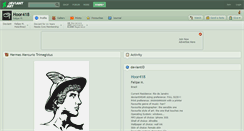 Desktop Screenshot of hoor418.deviantart.com
