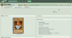 Desktop Screenshot of darth-nader.deviantart.com
