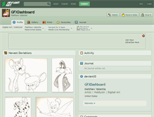Tablet Screenshot of gfxdashboard.deviantart.com