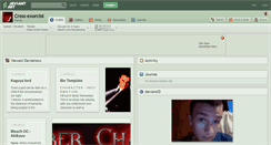 Desktop Screenshot of cross-exorcist.deviantart.com