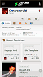 Mobile Screenshot of cross-exorcist.deviantart.com