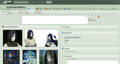 Desktop Screenshot of orochimaruxrakeru.deviantart.com