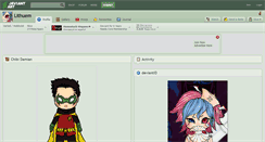 Desktop Screenshot of lithuem.deviantart.com