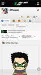 Mobile Screenshot of lithuem.deviantart.com