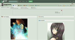 Desktop Screenshot of dbzgirlelena.deviantart.com