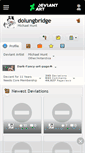 Mobile Screenshot of dolungbridge.deviantart.com