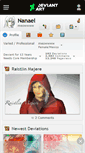 Mobile Screenshot of nanael.deviantart.com