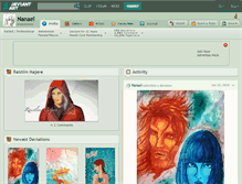 Tablet Screenshot of nanael.deviantart.com