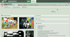 Desktop Screenshot of morgazmik333.deviantart.com
