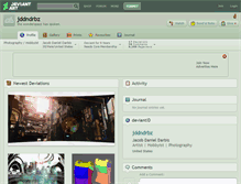 Tablet Screenshot of jddndrbz.deviantart.com