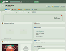 Tablet Screenshot of manchester2.deviantart.com