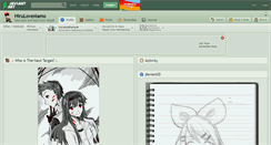 Desktop Screenshot of hirulovemamo.deviantart.com