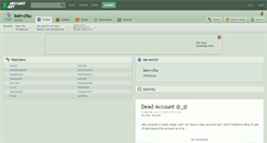 Desktop Screenshot of ken-chu.deviantart.com