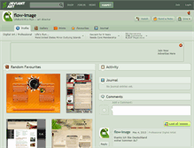 Tablet Screenshot of flow-image.deviantart.com