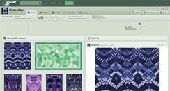 Desktop Screenshot of kirstenstar.deviantart.com