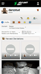 Mobile Screenshot of danzstud.deviantart.com