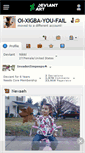 Mobile Screenshot of oi-xigba-you-fail.deviantart.com