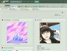 Tablet Screenshot of feebler.deviantart.com