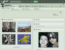 Tablet Screenshot of nataliew2.deviantart.com