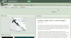 Desktop Screenshot of botskiz.deviantart.com