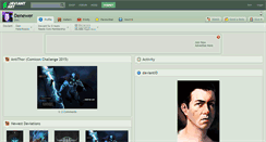 Desktop Screenshot of denewer.deviantart.com