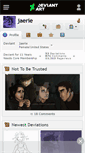 Mobile Screenshot of jaerie.deviantart.com